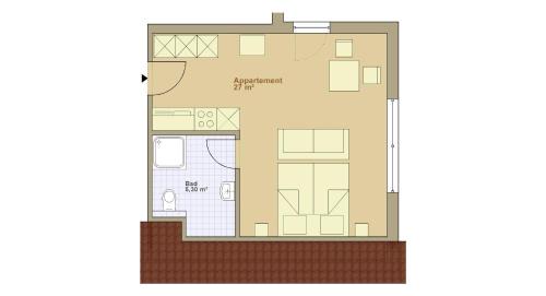 Large Double Room