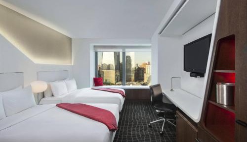 Deluxe Double Room with Two Double Beds - Non-Smoking