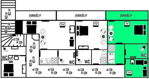 Two-Bedroom Apartment with Balcony