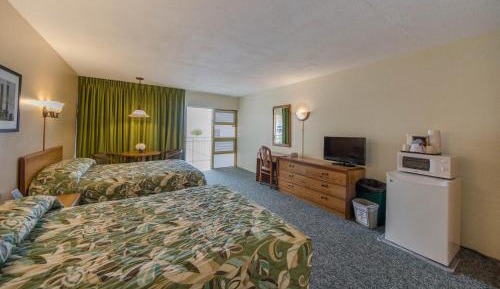 Pool Side Room with Two Double Beds