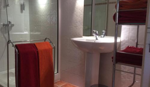 Family Room with Shower
