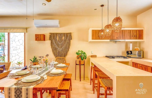 Tulum Villa | PVT Rooftop Terrace Pool/Lounge | 2 Cenotes Onsite
