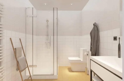 Milagrosa Apartment | Modern Room with High-Speed Wi-Fi in Pamplona