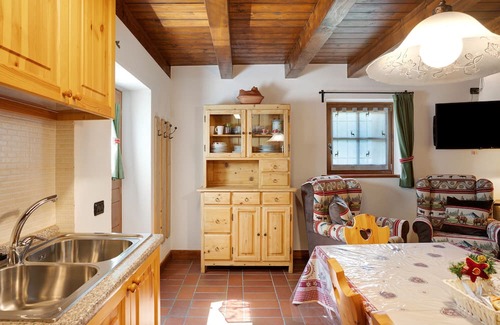 Rabbi Apartment | "Chalet Berghof Ranuncolo" with Whirpool and Wi-Fi