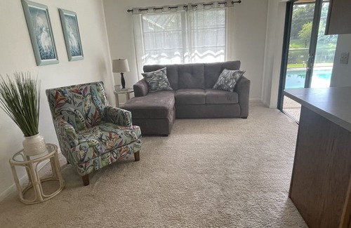East Naples House | Great family home with a new sparkling pool,lovely lake view, 5 Minutes to beach