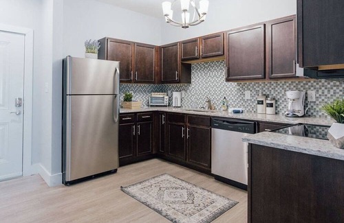 Johnson City Apartment | Dreamy Loft Downtown Hosted by The Sanctuary Co.