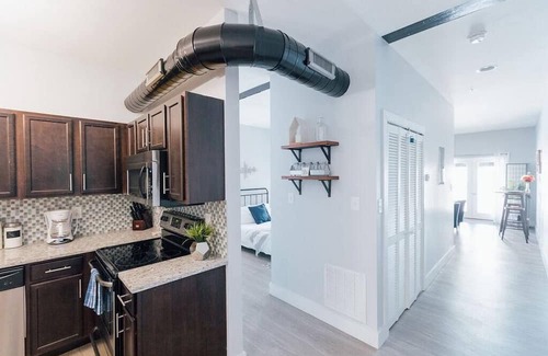 Johnson City Apartment | Dreamy Loft Downtown Hosted by The Sanctuary Co.