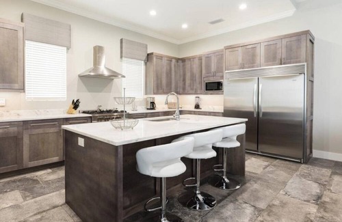 Reunion House | The Haute Haven with Movie Theater and Game Room at Reunion