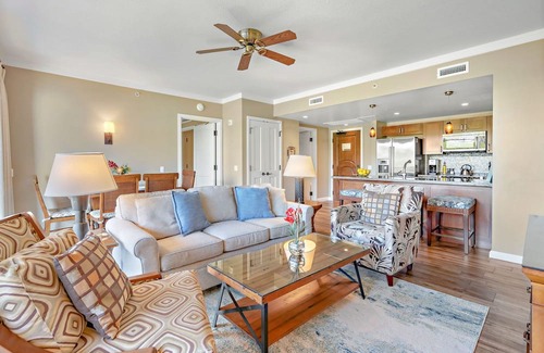 Honokowai Condo | Maui Resort Rentals: Honua Kai Konea 444 – Extra Large Upgraded 1BR w/ Gorgeous Partial Ocean Views!