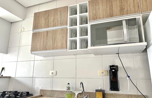 Jose Menino Apartment | 2 Min da Praia - 2Q - Vaga de Garagem