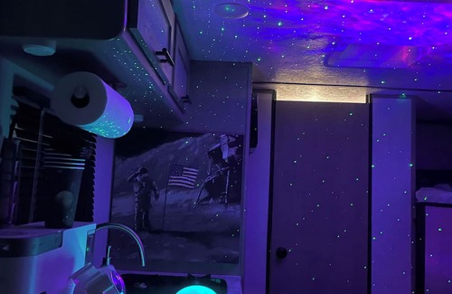 Truth or Consequences House | Galactic Glamper Lake Getaway Truth or Consequences