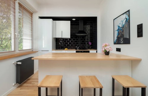 Srodmiescie Apartment | Studio With Bathub in Lodz by Renters