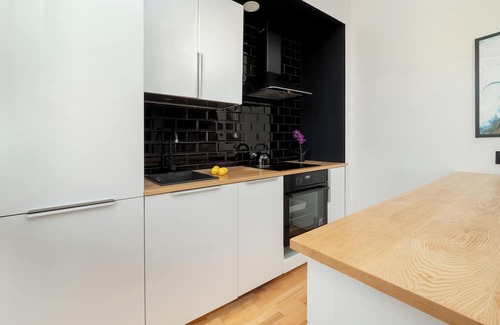 Srodmiescie Apartment | Studio With Bathub in Lodz by Renters