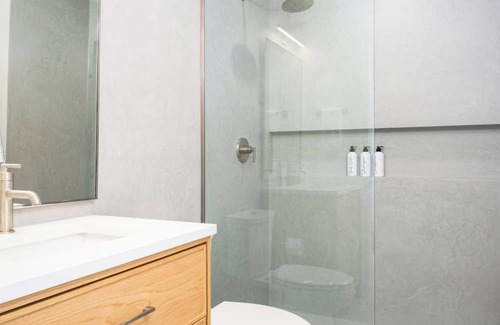 Inverness House | Modern 4 Bedroom, 4.5 bath home near Cabot Links with ocean views and sunsets.