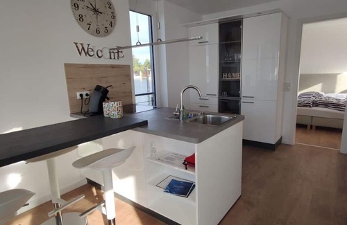 Grossenbrode Boat Rental | Houseboat Sutje Comfortable holiday residence