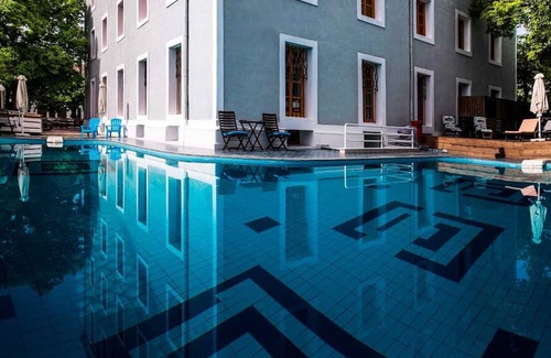 Thasos Town Apartment | Lovely 1BR Suite with Mountain View