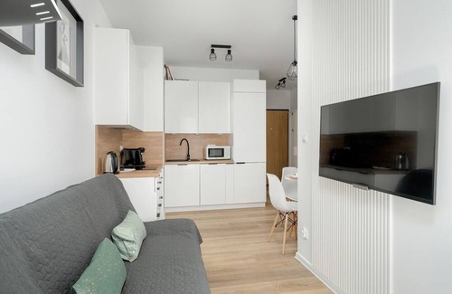 Nowe Miasto Apartment | Modern Studio Niemena by Renters
