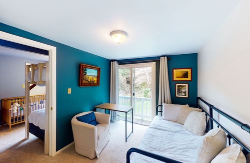 Port Orford House | Charming two-story home near the ocean with deck, patio, balcony, & streaming