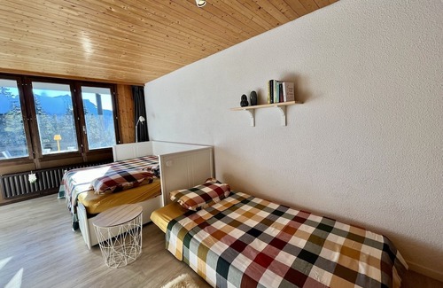 Alpe des Chaux Apartment | The Alpine Studio on the ski slopes