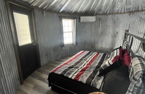 Elkins Cabin | Grain bin turned into tiny home. Bin there, Done that!