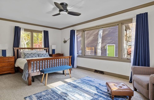 Michiana Apartment | Juniper Presents: 2 Dream Homes=2 Kitchens, 6 Bds 6BAs, Bikes, 2min WalktoBeach