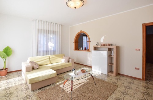 Lamon Apartment | Look forward to a wonderful view of the countryside in this vacation apartment.