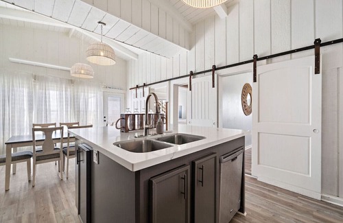 Surfside Beach House | Beach house with fire pit, game room and massive deck with wonderful ocean views