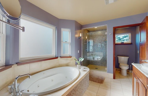 North Admiral House | Elegant dog-friendly home near Seattle Aquarium with game room, fireplace & W/D