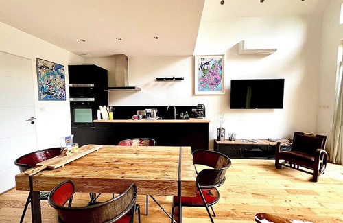 Veulettes-sur-Mer House | Loft with jacuzzi located 800 m from the sea