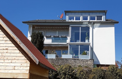 Hayingen Apartment | Apartment 'Städtle-Blick' with Shared Garden, Balcony and Wi-Fi