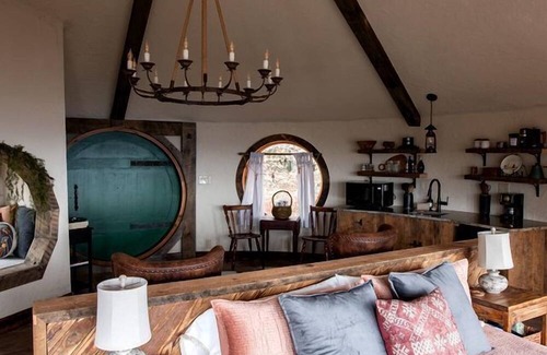 Rising Fawn Cabin | Amazing Hobbit House with Fire Pit and Barbecue in Rising Fawn, Georgia