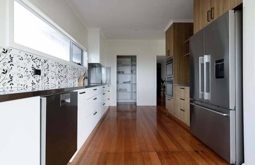 East Devonport House | Oceanfront Escape with Fire Pit & Coastal Views