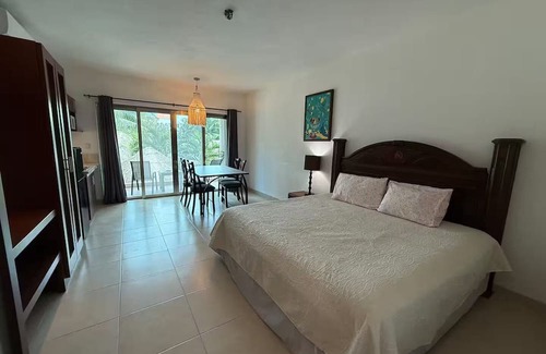 Costa Maya Apartment | Enjoy a Caribbean beach a few feet from your bed