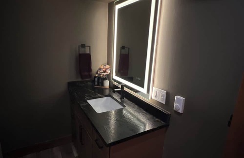 Great Falls Apartment | Peaceful location comfortable suite 2 blocks from shopping and dining