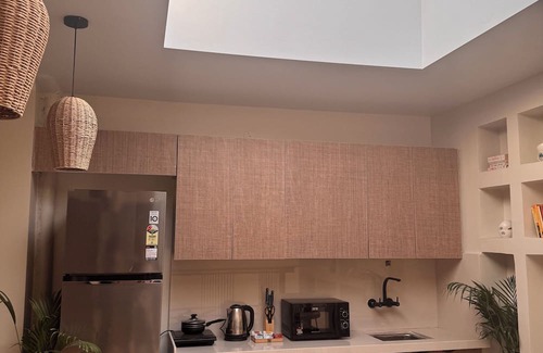 Tonk Road Apartment | Charming 2-bedroom apartment in Jaipur with skylight, terrace deck & kitchenette