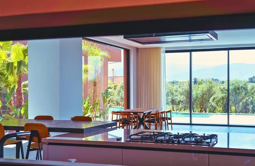 Ghmate Villa | Villa Timenkar - Spa marocain et panorama montagne