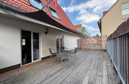 Oberderdingen Apartment | Aposto Apartments Am Marktplatz 13 with Private Terrace and Wi-Fi