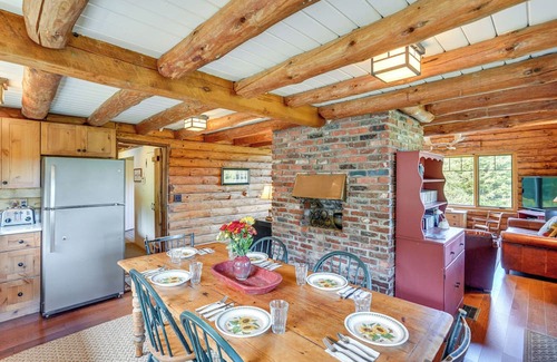 Wilmington Cabin | Cozy Log Cabin Near Mt Snow: Views, Modern Comfort