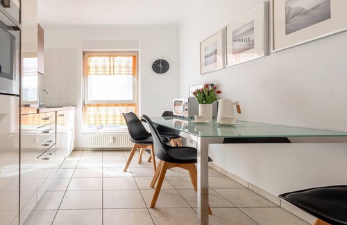 Koserow Apartment | Apartment Vineta with two balconies and bio-fireplace