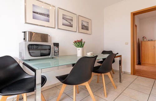 Koserow Apartment | Apartment Vineta with two balconies and bio-fireplace