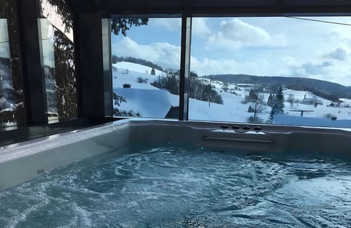 Ibach Apartment | Apartment 'Panorama' with Spa Area and Mountain View