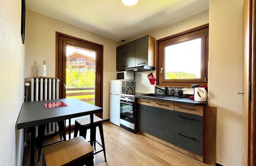 Combloux Apartment | Comfortable studio with a view of the Mont-Blanc