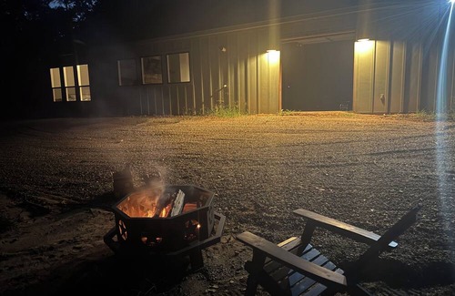 Sawyer Cabin | Relax and unwind at this peaceful 2-bedroom, 1-bath cabin off Hugo lake.