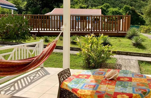 Terre-de-Bas Apartment | Studio-Garden view-Private Bathroom