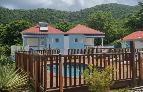 Terre-de-Bas Apartment | Studio-Garden view-Private Bathroom