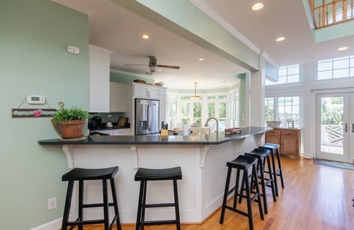 Edisto Island House | Casa Del Sol-Ocean View Home One Block from Beach Access-Free WiFi,Screened Porch,Crow's Nest