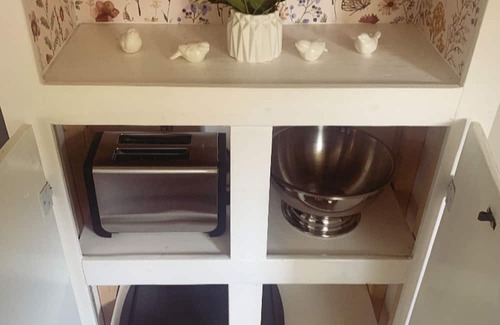 Pomona Park House | Charming Renovated RV Tiny Home Retreat in Pomona Park