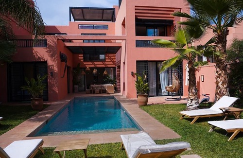 Douar Sidi Youssef Ben Ali Villa | A sumptuous villa with a breathtaking view of the Atlas Mountains