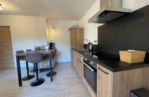 Vallon-Pont-d'Arc Apartment | Charming new T2 apartment 2 minutes walk from the village center