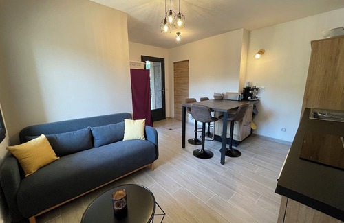 Vallon-Pont-d'Arc Apartment | Charming new T2 apartment 2 minutes walk from the village center